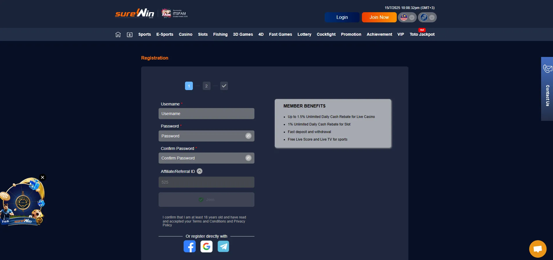Casino Online Malaysia: Registration and Login Process Explained
